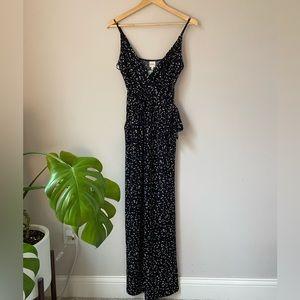 Black and tan Jumpsuit